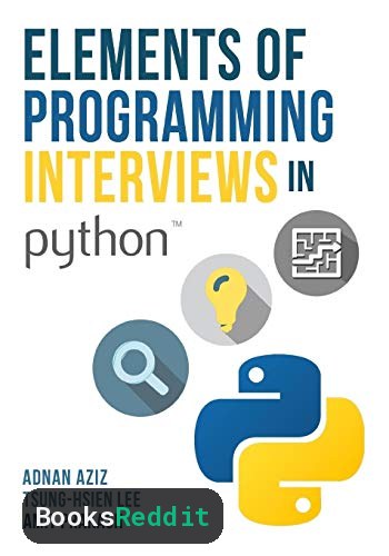 Cover of Elements of Programming Interviews in Python