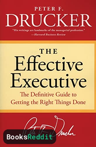 Cover of The Effective Executive